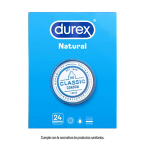 Durex Preservativos Natural Comfort 24 unidades Condones