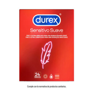Durex Preservativos Sensitivo Suave 24 unidades Condones
